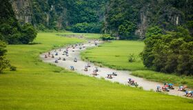 Immerse in Tam Coc’s lush cultural heritage